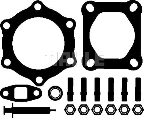 MAHLE Original 082 TC 17213 000 Turbocharger (082TC17213000) for BMW 5 Series E60/E61 530d & 7 Series E65/E66 730d 3.0d M57/M57N 2002-2009 - Diesel Replacement Turbo, OE-Spec Direct Fit, 211/218 bhp