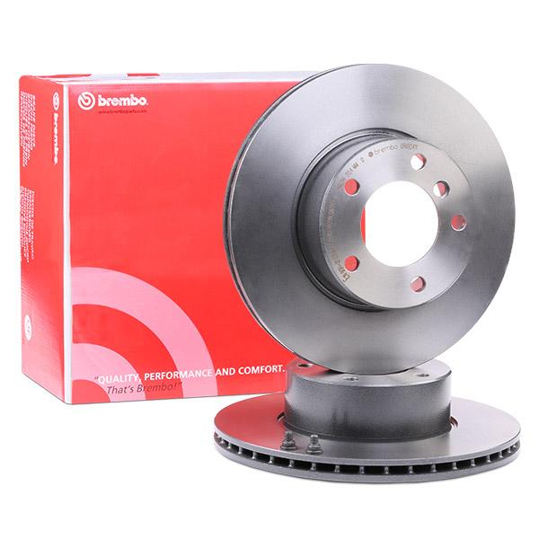 BMW 5 Series Brake Disc Rotor 296mm – Brembo Coated Disc Line 09.6924.11 – High‑Carbon Vented 22mm, 5‑Stud – OE/OEM‑Quality Replacement Upgrade – Anti‑Corrosion Coated – Direct‑Fit with Fixing Hardware