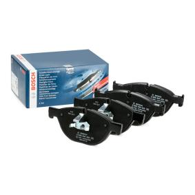 Bosch 0986494429 Brake Pad Set (0 986 494 429 / BP1351) with Anti-Squeak Plate & Piston Clip â€“ Fits BMW 5 Series F10/F11/F07, 6 Series F06/F12/F13, 7 Series F01/F02
