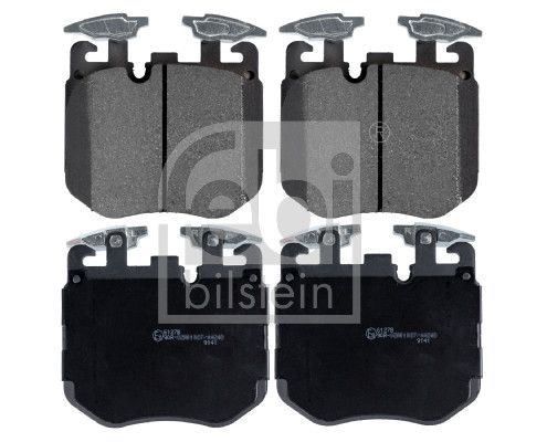 Febi Bilstein 116344 Front Axle Brake Pad Set for BMW â€“ Wear Sensor Ready â€“ Fits 3 Series G20 M340i, 5 Series G30/G31, 6 GT G32, 7 Series G11/G12, 8 Series G14/G15/G16, X5 G05, X7 G07 â€“ OEM Quality
