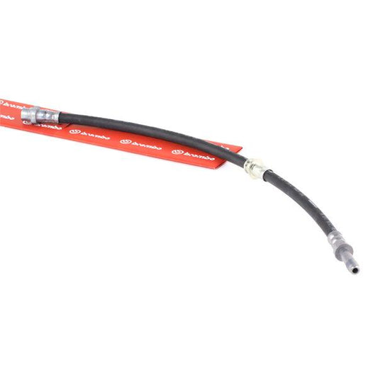 Brembo T 06 020 / T06020 Brake Flexi Hose for BMW 3 Series – 502mm Hydraulic Flexible Brake Hose/Pipe, F10x1 (10x1) Thread – OE Spec OEM Quality Caliper Hose Replacement, Rubber Brake Line/Flex Line Front or Rear