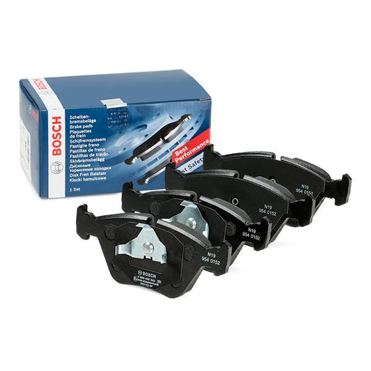 Bosch 0986490640 (0 986 490 640, BP771) Brake Pad Set for BMW ATE Calipers â€“ OE-Quality, Low-Noise â€“ Includes Anti-Squeal Shims & Piston Clip â€“ Fits E36/E46 M3, E34 M5, Z3 M, Z4 M, E34 5 Series, E32 7 Series