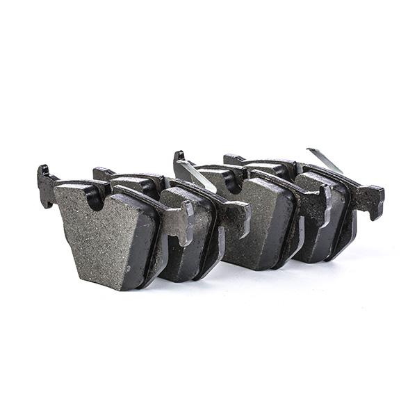 Genuine Bosch 0 986 494 540 (0986494540) Brake Pad Axle Set, Low-Metallic, with Anti-Squeak Plate & Piston Clip for BMW 3 Series E90 E91 E92 E93 & X1 E84
