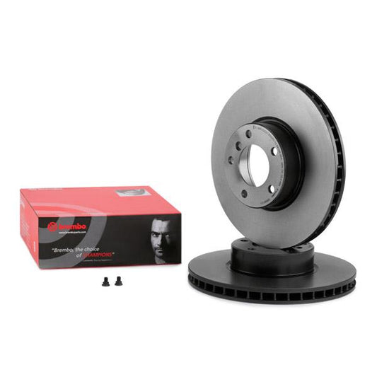 Brembo 09.8961.21 Coated Brake Disc/Brake Rotor 324x30mm for BMW 5 Series | High-Carbon, Internally Vented, Anti-Corrosion | 5-Stud (5x120) | OE Replacement Performance Rotor with Bolts/Screws | UK