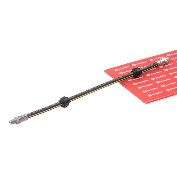 Genuine Brembo T 06 011 (T06011) Brake Flexi Hose 440mm F10x1 (M10x1) for BMW 5 Series (Selected Models) | Flexible Hydraulic Brake Line, Brake Pipe to Caliper Rubber Hose, OE-Spec Replacement