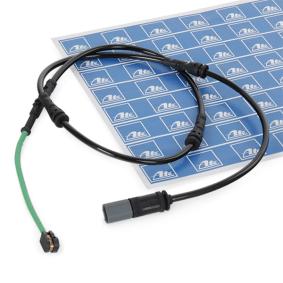 ATE 24.8190-0300.2 Brake Pad Wear Sensor & Brake Lining Warning Cable for BMW 5 Series GT F07 (Gran Turismo) - OE Spec Pad Life Indicator Wire Lead, 1054mm Direct Fit Replacement