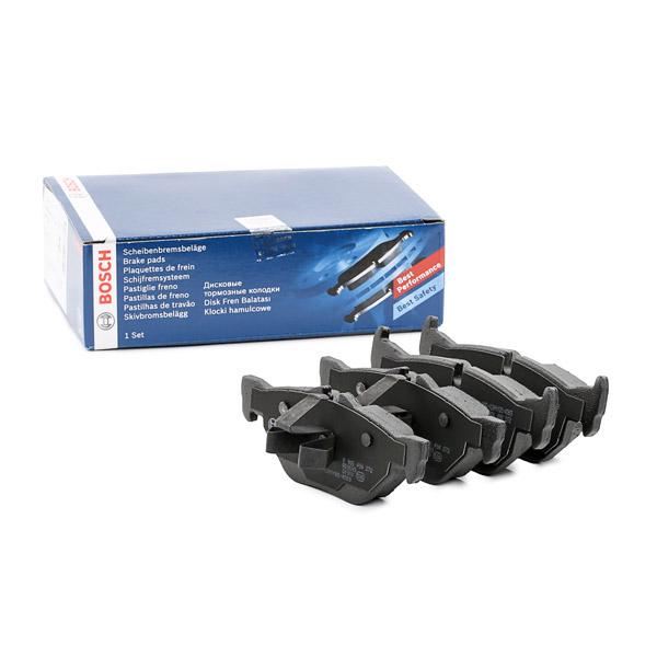 Bosch 0986494307 (0 986 494 307) Brake Pads Kit BP1239 | OEM Disc Pad Set for BMW X5/X6 E70 E71 E72 F15 (incl X6 M) 2007-2018 - Low-Metallic with Anti-Squeal Shims & Piston Clip