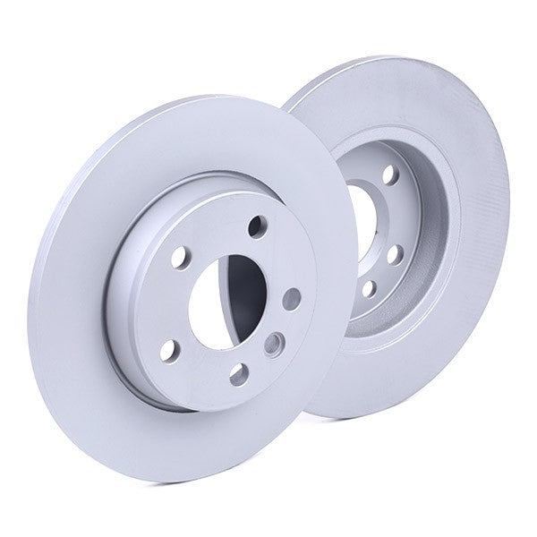 ATE 24.0112-0138.1 Brake Disc / Rotor for VW Volkswagen Transporter T-Series Van - Solid Plain (Non-Vented), Anti-Rust Coated - 280mm x 12mm, 5-Stud (5-Hole) - OEM Spec OE-Quality Direct-Fit Replacement - Fixing Bolts/Screws Included - 24011201381