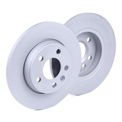 ATE 24.0112-0138.1 Brake Disc / Rotor for VW Volkswagen Transporter T-Series Van - Solid Plain (Non-Vented), Anti-Rust Coated - 280mm x 12mm, 5-Stud (5-Hole) - OEM Spec OE-Quality Direct-Fit Replacement - Fixing Bolts/Screws Included - 24011201381