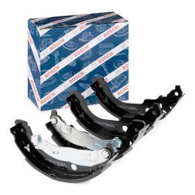 Bosch 0 986 487 721 Rear Drum Brake Shoe Kit 42mm | Handbrake/Parking/Emergency Brake Shoes | Rear Axle Shoe Lining Set | Genuine OE Quality | 0986487721 0986 487 721