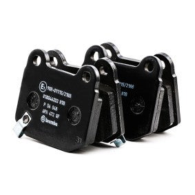 Brembo P 56 048 Brake Pad Set with Acoustic Wear Indicator | P-56-048 P56048 | Performance OE-Quality Pads for Brembo Calipers