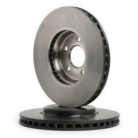 Brembo Coated Disc Line 09.A758.11 Brake Disc - High Carbon, Internally Vented, Anti-Corrosion Coated, 320mm x 30mm, 5-Stud - Includes Bolts/Screws
