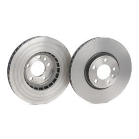 Brembo 09.B498.11 Brake Disc Rotor 340mm - High Carbon Cast Iron, Coated, Vented, 5-Stud (5 Hole) 32.5mm - Front OEM Spec Replacement | 09B49811 09-B498-11 | Anti-Rust Hub, Low-Noise, Direct-Fit Performance