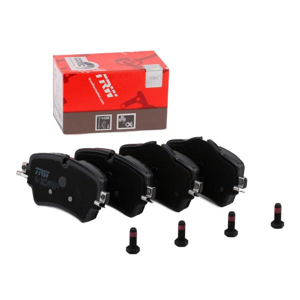 TRW GDB2087 Brake Pad Set - Wear Indicator Ready, with Caliper Screws & Accessories - Fits BMW 2 Series F45/F46, X1 F48, X2 F39 and MINI F54 F55 F56 F57 F60 - OEM Replacement