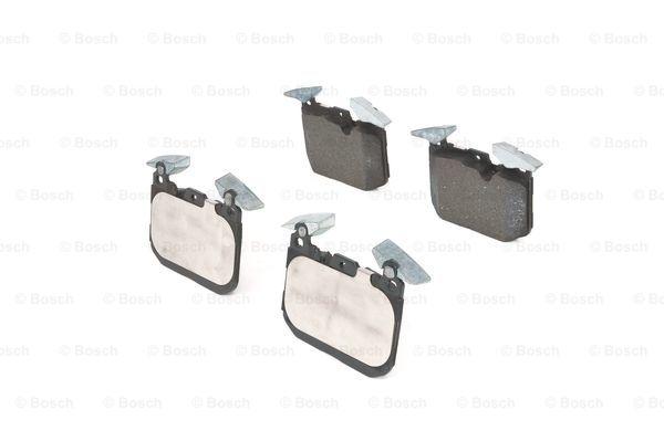 Bosch BP1696 Brake Pad Set 0986494701 (0 986 494 701) Front/Rear Disc Brake Pads for BMW 1 2 3 4 Series F20 F21 F22 F23 F30 F31 F34 F32 F33 F36 & M2 F87 - Low-Metallic, Anti-Squeal, OE Replacement for M140i M240i 320d 330i 340i 420d 430i 440i xDrive