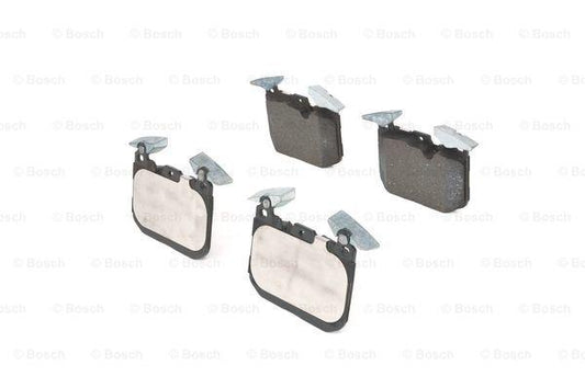 Bosch BP1696 Brake Pad Set 0986494701 (0 986 494 701) Front/Rear Disc Brake Pads for BMW 1 2 3 4 Series F20 F21 F22 F23 F30 F31 F34 F32 F33 F36 & M2 F87 - Low-Metallic, Anti-Squeal, OE Replacement for M140i M240i 320d 330i 340i 420d 430i 440i xDrive