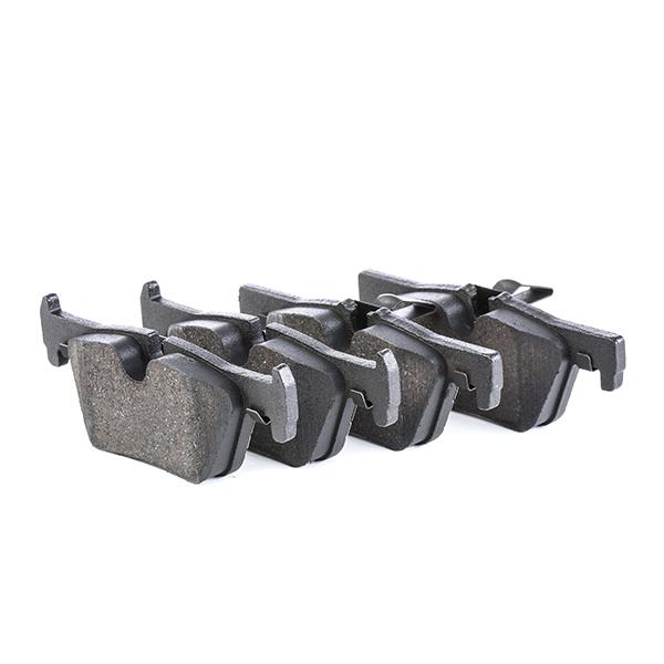 Bosch 0986494554 BP1475 (0 986 494 554) Disc Brake Pads Axle Set for BMW F-Series 1 2 3 4 (F20 F21 F22 F23 F30 F31 F34 F32 F33 F36) - OE Spec Low-Metallic Replacement Pad Kit with Anti-Squeal Shims, Piston Clip & Fitting Guide