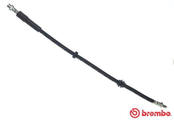 Brembo T06053 (T 06 053) 525mm Hydraulic Brake Hose for BMW 5 Series – OEM Flexi Line / Rubber Brake Pipe | Flexible Brake Flex Hose Replacement, OE-Spec Fit