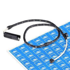 ATE 24.8190-0240.2 Brake Pad Wear Sensor Lead for BMW X3 E83 2003-2010 | Front/Rear Axle Pad Wear Indicator Wire | Brake Lining Warning Cable 735mm | OE-Quality Plug & Play Replacement Sensor Harness