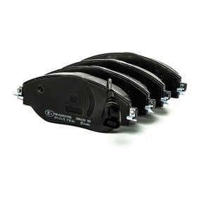 Brembo P 85 144 Directional Brake Pad Set with Brake Caliper Screws for TRW Calipers - Fits Audi A3/S3/Q3, VW Golf/GTI/R/Passat/Tiguan, Skoda Octavia/Superb, SEAT Leon, CUPRA Ateca (P-85-144)