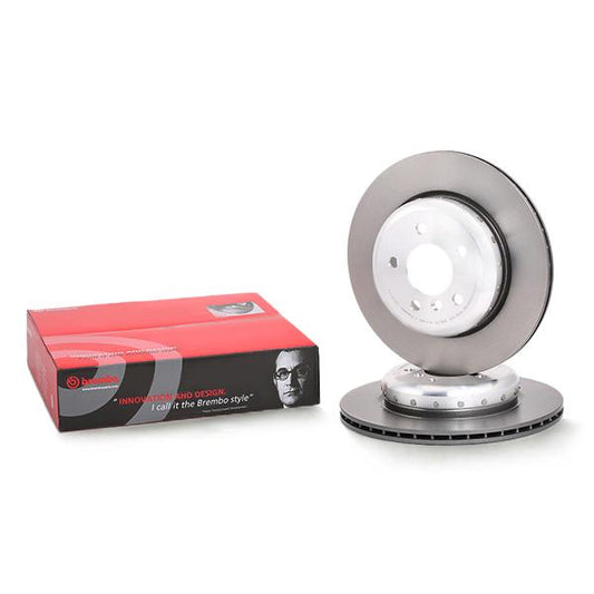 Brembo 09.C411.13 Front Brake Disc/Rotor 330mm x 20mm for BMW 5 Series – 2-Piece, Internally Vented, High-Carbon, Coated, 5-Stud – OE Replacement/Performance Upgrade – Fixing Bolts Included – Discs Line