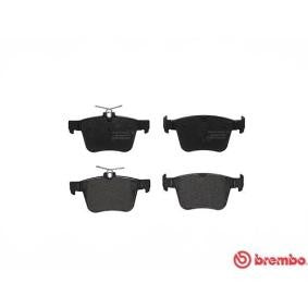 Genuine Brembo P 85 124 Disc Brake Pads for ATE/Teves Calipers - Front or Rear Axle Set - No Wear Sensor/Indicator - OE Quality Replacement Pad Kit UK (P85124, P-85-124)