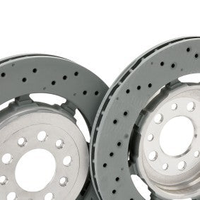 Brembo 09.C506.33 Brake Disc Rotor - High-Carbon, Coated, Internally Vented - 350mm x 28mm, 5-Bolt (5-Stud) - OE Quality Replacement, Anti-Corrosion, Low Vibration - 09C50633