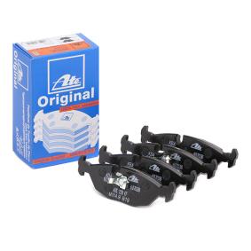 ATE 13.0460-7036.2 (13046070362) Disc Brake Pads Set for BMW 3 Series with ATE Calipers/Callipers | Sensor-Ready Wear Indicator | Warning Lead Not Included | OEM Quality Replacement Friction Set
