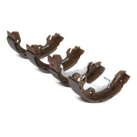 Brembo S 24 531 Rear Drum Brake Shoes/Linings Kit for Ford Focus (TRW System/Pattern) 38mm – With Parking/Handbrake Lever – Rear Axle Emergency Brake Shoes –