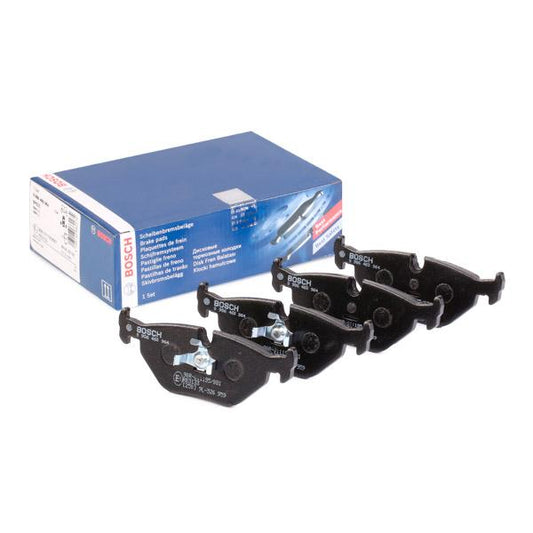 Bosch 0986460964 BP533 Brake Pads (0 986 460 964) for BMW E36 3-Series & Z3 | ATE Caliper Disc Pad Set/Kit | OE-Spec Low-Metallic Replacement | E36 Compact Coupe Saloon, Z3 Roadster/Coupe
