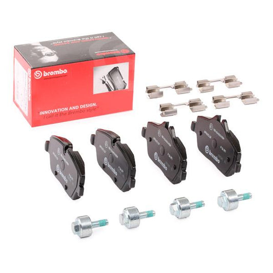 Brembo P 06 091 Brake Pad Set for BMW i3 I01 2013-2022 - Lucas/TRW calipers (callipers) - Disc brake pads, wear sensor ready, mounting bolts included - Fits BEV & Range Extender (REx) - P06091 P060091 P-06-091