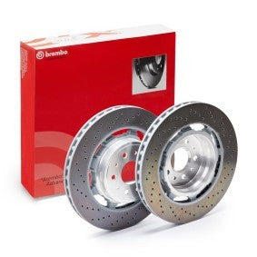 Brembo 09.A299.43 High-Carbon Coated Internally Vented Brake Disc Rotor 360mm x 32mm, 5-Stud, OE Quality Performance Replacement