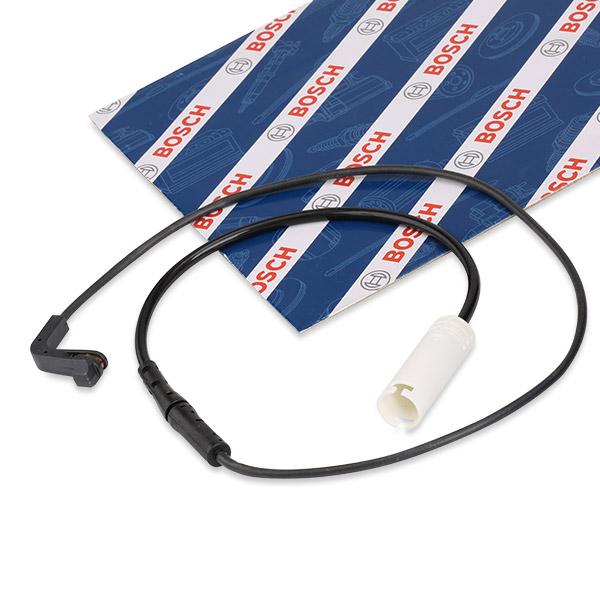 Bosch Brake Pad Wear Sensor for BMW 5 Series Touring Estate E61 - Pad Warning Lead / Brake Lining Indicator Wire - OE Replacement Monitor Cable - Part 1 987 473 005 (1987473005)
