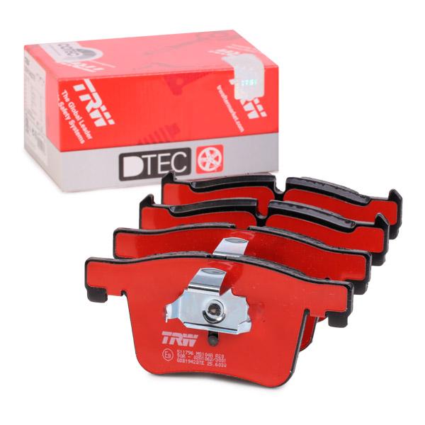 TRW DTEC COTEC GDB1942DTE Brake Pad Set, Prepared for Wear Indicator, for BMW 1 2 3 4 Series F20 F21 F22 F23 F30 F31 F34 F32 F33 F36, X3 F25, X4 F26, M4 F83
