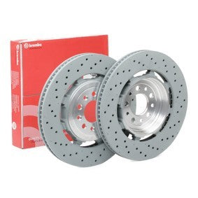 Brembo 09.C505.33 Coated Brake Disc (Rotor) - 360mm x 32mm, Internally Vented, 5-Hole | OE-Quality Performance Replacement