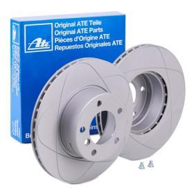 ATE PowerDisc 24.0322-0159.1 High Carbon Vented Brake Disc