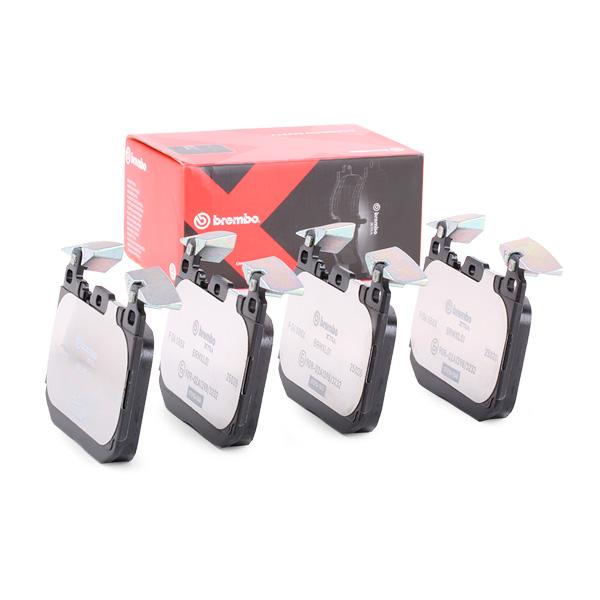 Brembo P 06 088X Brake Pad Set - Wear Sensor Ready, Counterweighted - For BMW F-Series 1/2/3/4 (F20 F21 F22 F23 F30 F31 F34 F32 F33 F36), M135i M140i, i8 - Genuine OE Quality Fit for Brembo Calipers (P-06-088X, P06088X)