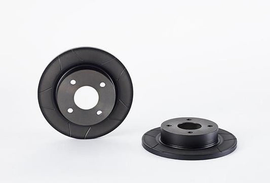 Brembo Max Line 08.5691.75 Slotted/Grooved Brake Disc Rotor for Nissan Micra II K11 / Micra Mk2 (March) 1992–2003 | Solid, Anti-Corrosion Coated | 234mm 4-Stud | Performance OE Replacement Upgrade