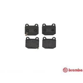 Brembo P 56 048 Brake Pad Set with Acoustic Wear Indicator | P-56-048 P56048 | Performance OE-Quality Pads for Brembo Calipers