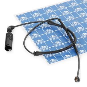 ATE 24.8190-0226.2 Brake Pad Wear Sensor for BMW X5 E53 1999-2006 - Brake Lining Warning Lead, Pad Wear Indicator Cable, Warning Light Sensor Wire Harness, 712mm OE-Quality Replacement