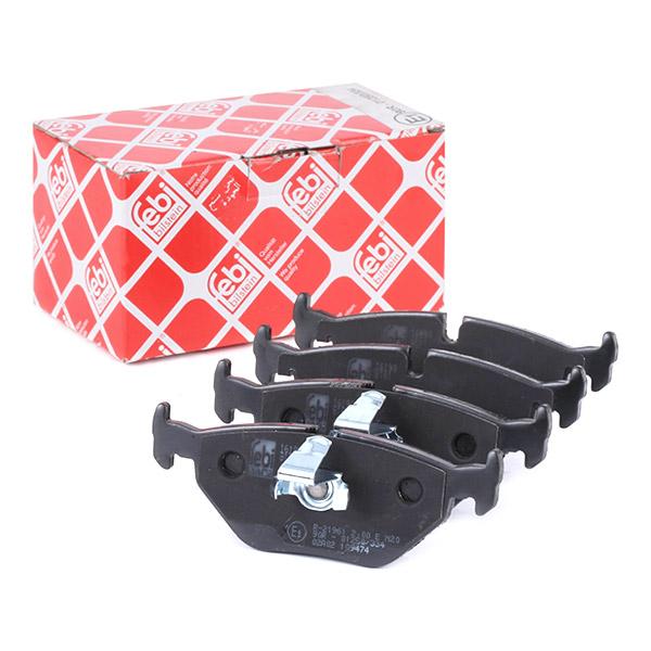 Febi Bilstein 16190 Rear Brake Pad Set for BMW 5 Series E39 (1995-2004) - Rear Axle Disc Pads, Wear Sensor/Indicator Ready - Fits 520i 523i 525i 528i 530i 535i 540i 520d 525d 525td 530d, Saloon & Touring, OE Quality Replacement
