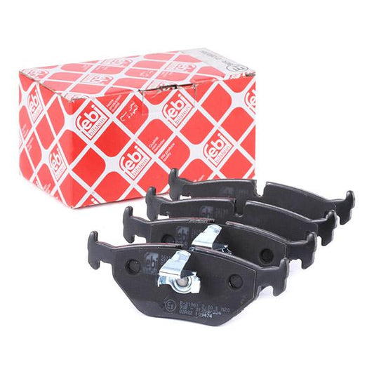 Febi Bilstein 16190 Rear Brake Pad Set for BMW 5 Series E39 (1995-2004) - Rear Axle Disc Pads, Wear Sensor/Indicator Ready - Fits 520i 523i 525i 528i 530i 535i 540i 520d 525d 525td 530d, Saloon & Touring, OE Quality Replacement