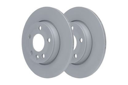 ATE 24.0112-0138.1 Brake Disc / Rotor for VW Volkswagen Transporter T-Series Van - Solid Plain (Non-Vented), Anti-Rust Coated - 280mm x 12mm, 5-Stud (5-Hole) - OEM Spec OE-Quality Direct-Fit Replacement - Fixing Bolts/Screws Included - 24011201381