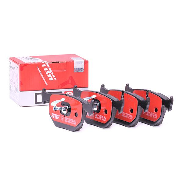 TRW DTEC COTEC Brake Pad Set GDB1531DTE â€“ Low Dust, Fast Bite â€“ Wear Sensor Ready â€“ Fits BMW E46 325i 330i 330d 330Ci 330xd 330xi, X3 E83, Z4 3.0si, MG ZT/ZT-T