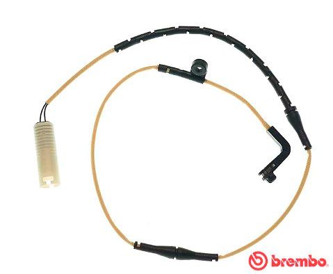 Brembo A00237 A 00 237 Brake Pad Wear Sensor for BMW 7 Series E65 E66 E67 (2001-2008) - OE Spec Pad Wear Indicator Cable Lead Loom Harness 845mm Replacement Brake Warning Light Sensor