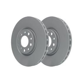 ATE 24.0128-0192.1 Coated Ventilated/Vented Plain Brake Disc Rotor 305x28mm, 5-Hole/5-Stud - Anti-Corrosion/Rust-Resistant Pl