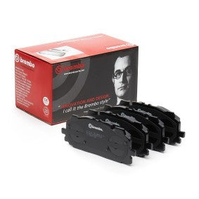 Genuine Brembo P 85 165 (P85165, P-85-165) Brake Pad Set for Akebono Calipers – Audi A4 A5 A6 A7 A8 Q5 Q7 Q8 e-tron & VW Touareg – OE-Spec Disc Pads, Wear Sensor Compatible – VAG Fitment