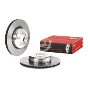 Brembo 09.D096.13 Two‑Piece (2‑Piece) Brake Disc/Rotor 345x24mm – High‑Carbon, Vented/Ventilated, Anti‑Corrosion Coated – 5‑Stud/5‑Hole – Performance OE Replacement – Hardware/Fixings Included (Bolts & Screws)