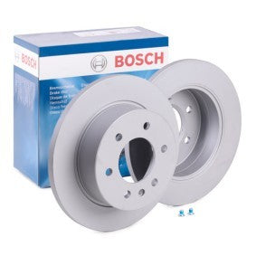 BOSCH 0 986 479 295 (0986479295) High Carbon Coated Solid Brake Disc/Brake Rotor 298 mm - 6-Hole/6-Stud Fitment - Anti-Corrosion OE-Spec - Includes Bolts/Screws