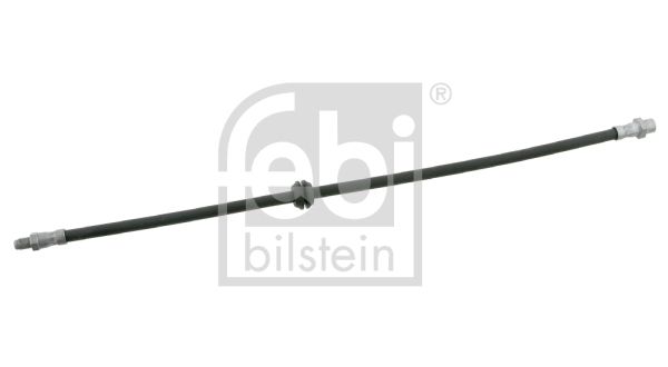 Febi Bilstein 27842 Front Brake Hose Line Flexi Flexible Pipe for BMW 7 Series E65 E66 E67 2001-2008 - Front Wheel LH RH Nearside Offside - Hydraulic Caliper Hose 555mm 590mm - OEM Quality Replacement